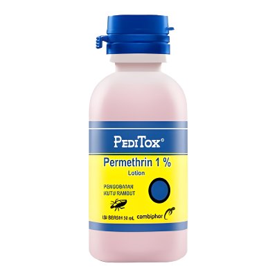 Peditox Lotion 50ml - Permethrin 1% untuk Rambut Berkutu