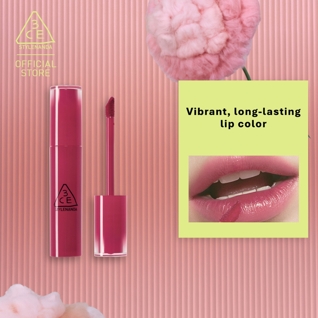 [BEST SELLER] 3CE Pop Stain - Lip Stain Liptint Transferproof Tahan Lama Ringan Lembab Korean Make up Lip gloss Lipstik Lipstick Lip tint Liptin Lip Cream Lipcream Lip Stain