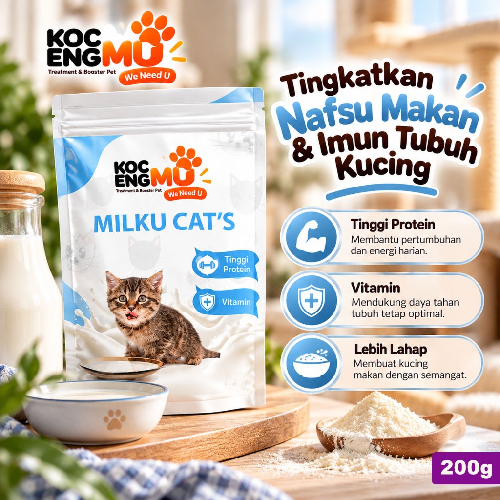 Susu Kucing Bayi Kitten 0 2 Bulan Susu Kucing Penggemuk Bulu Lebat Kucing Susu Kucing Baru Lahir Kit