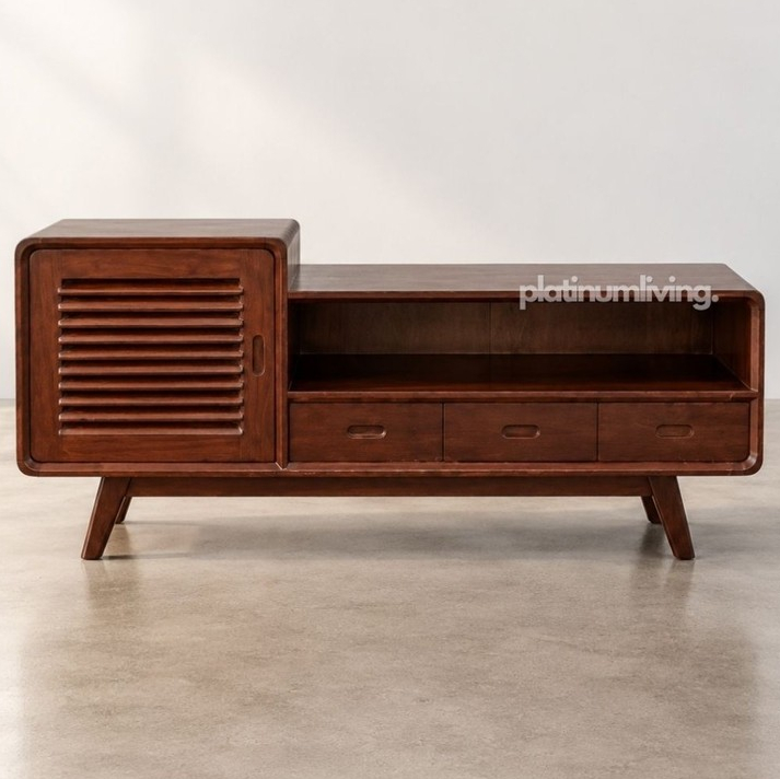Meja Tv Jati Bufet Tv jati Credenza Jati Minimalis Bupet Tv Furniture Indonesia