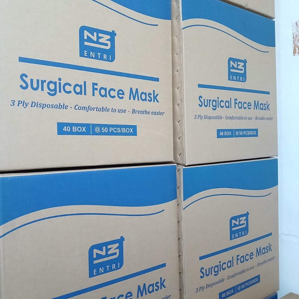 Masker Hijab / Masker Headloop N3 (Karton = 40box)