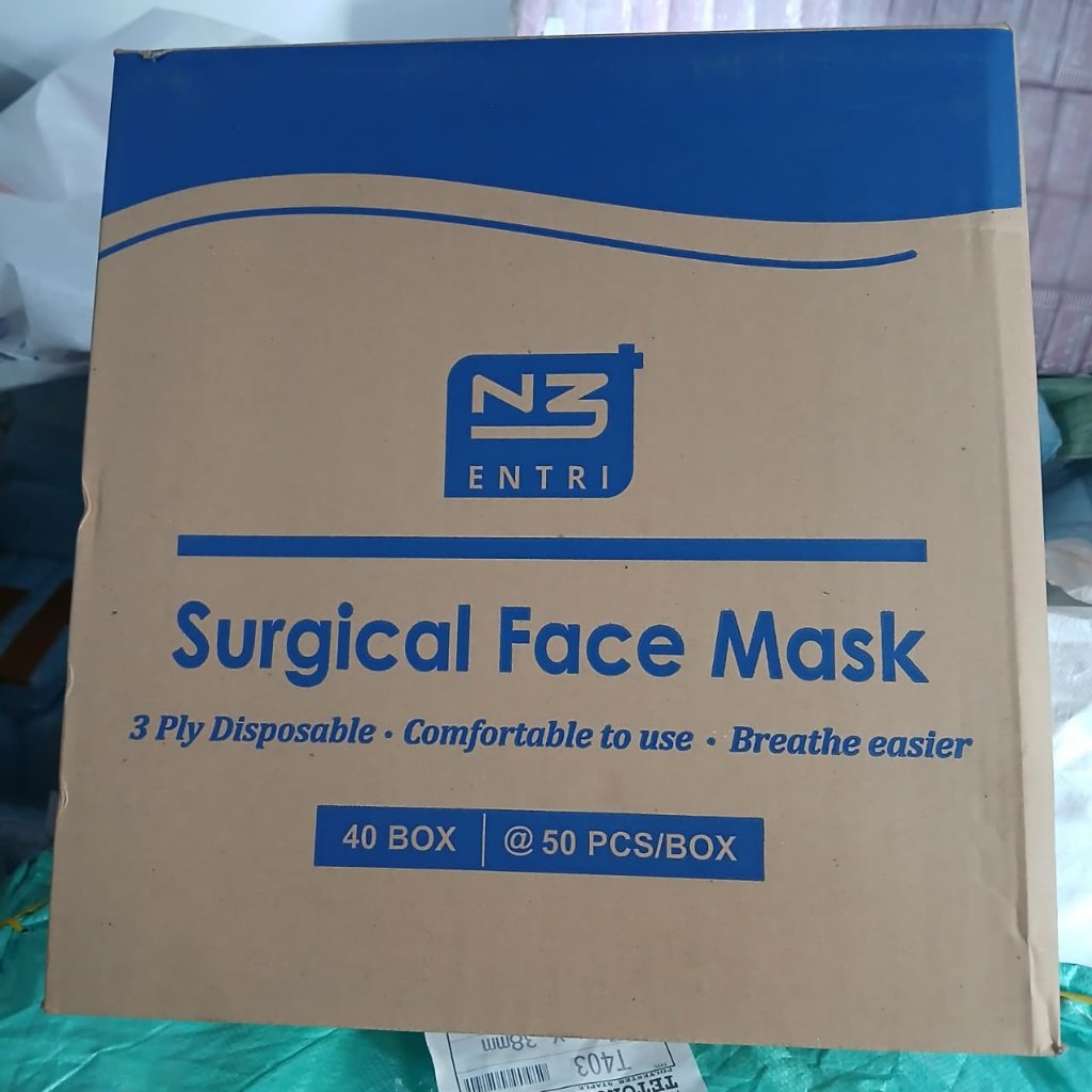 PROMO Masker Hijab N3 / Masker Headloop N3 (PerKarton isi 40 box)