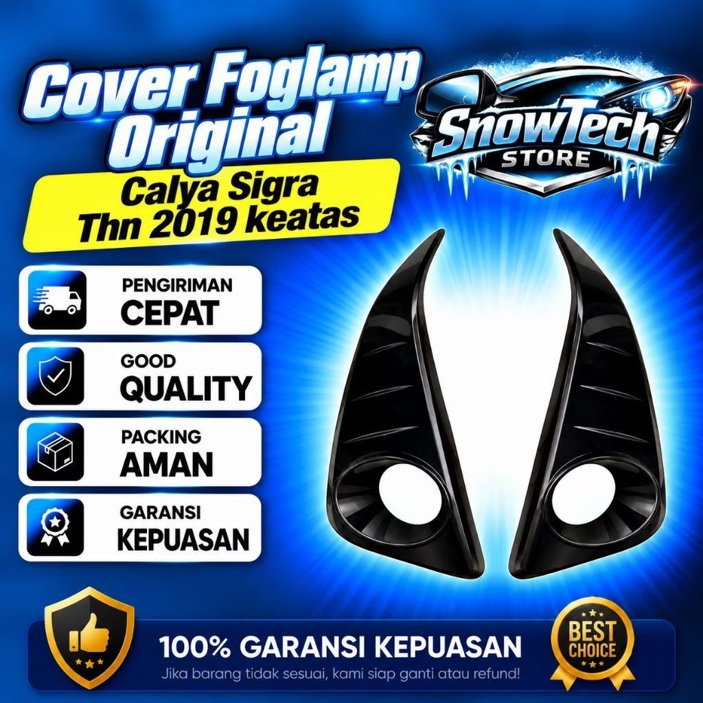 Cover Foglamp Original Calya Sigra 2019 Keatas