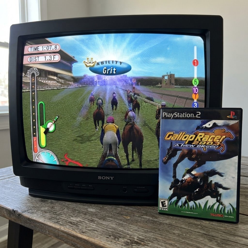 [ Game PS2 Playstation 2 ] Gallop Racer 2003 - A New Breed