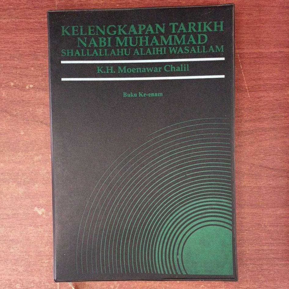 BUKU KELENGKAPAN TARIKH NABI MUHAMMAD SHALLALLAHU ALAIHI WASALLAM OLEH KH MOENAWAR CHALIL