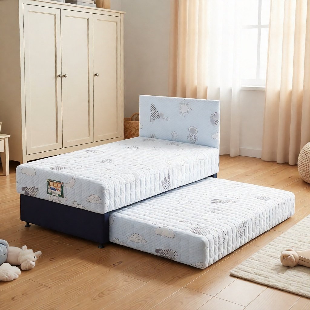 kasur springbed GUHDO 2 IN 1 HAPPY KIDS LATEX