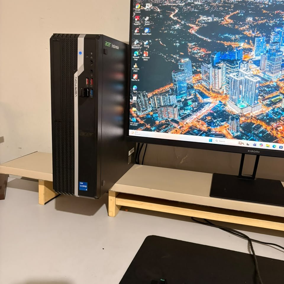 PC Desktop Acer i5 11400 8gb 128gb Mulus