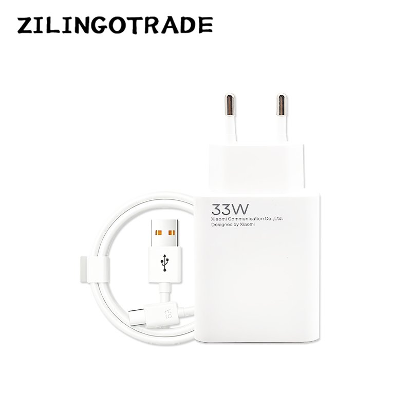 Original 100% Charger Xiaomi 33W Original + Kabel Super Fast Charging