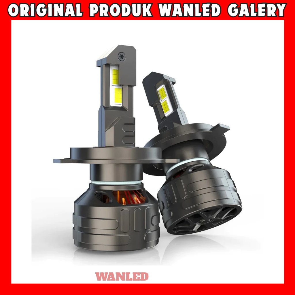 Lampu Turbo P5 Led Headlight H4 100 Watt Premium Quality