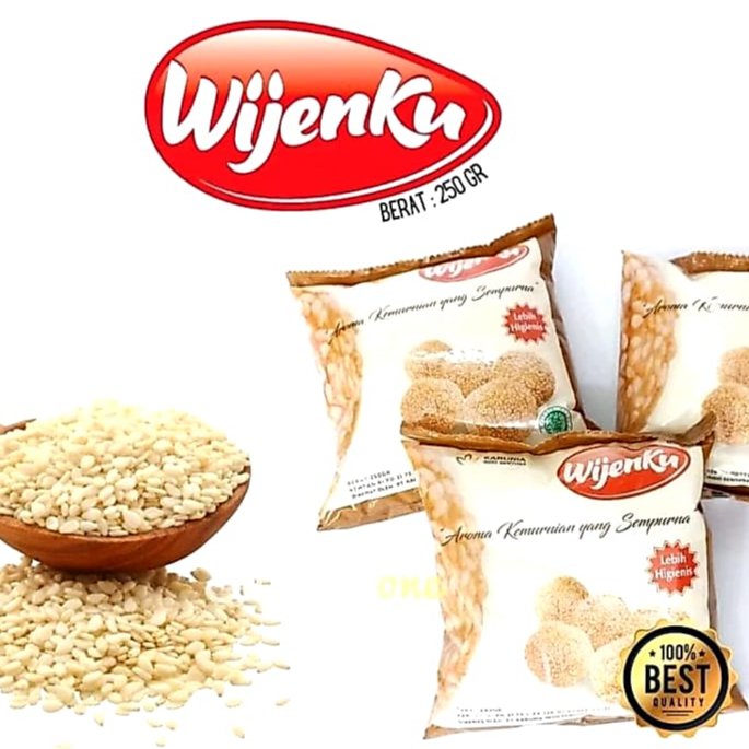 Wijenku 250gr / Biji Wijen Wijenku / Biji Wijen Putih / Wijen Putih