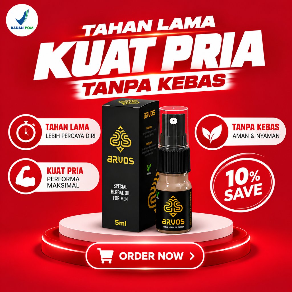 ARVOS Obat Kuat Original BPOM Praktis