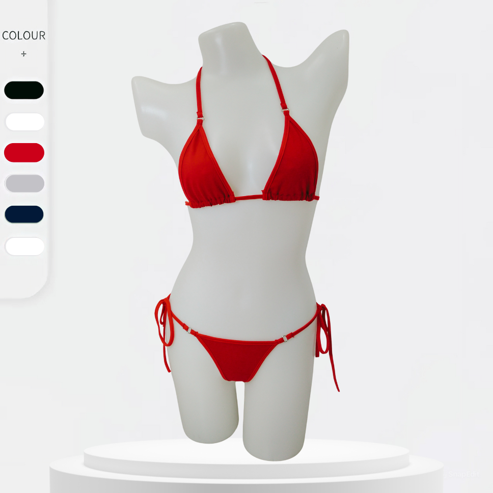 Set Bra Dan G String Tali Ring SG018