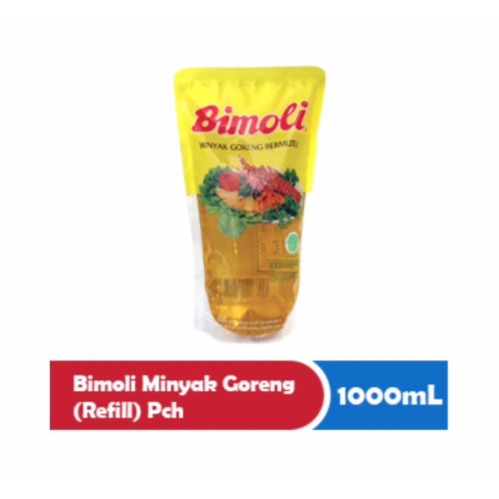 

BIMOLI Minyak Goreng Pouch 1 Liter per Dus