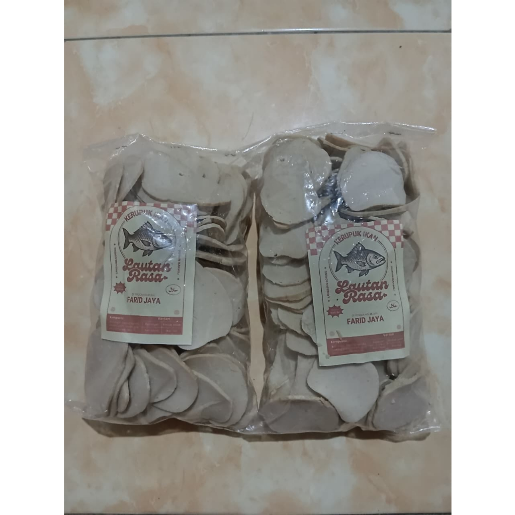Kerupuk Ikan Payus Khas SIDAYU Gresik 500 gr