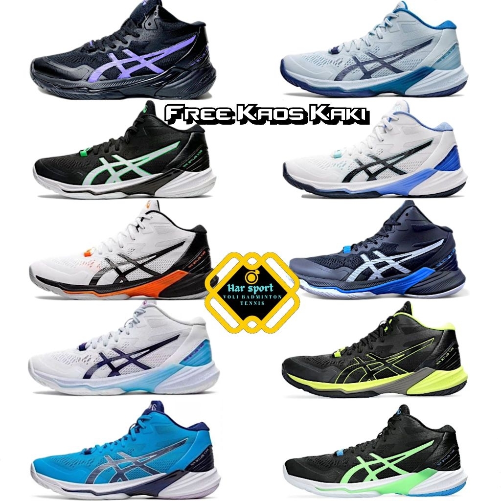 SEPATU VOLLY SKY ELITE FF2 MID SUPER PREMIUM IMPORT TERBARU
