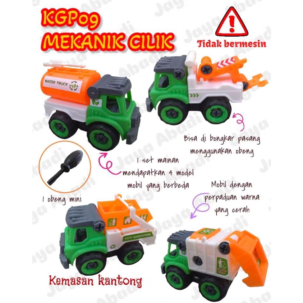 KGP09 | TRUCK DIY / TRUCK MEKANIK CILIK / TRUCK OBENG