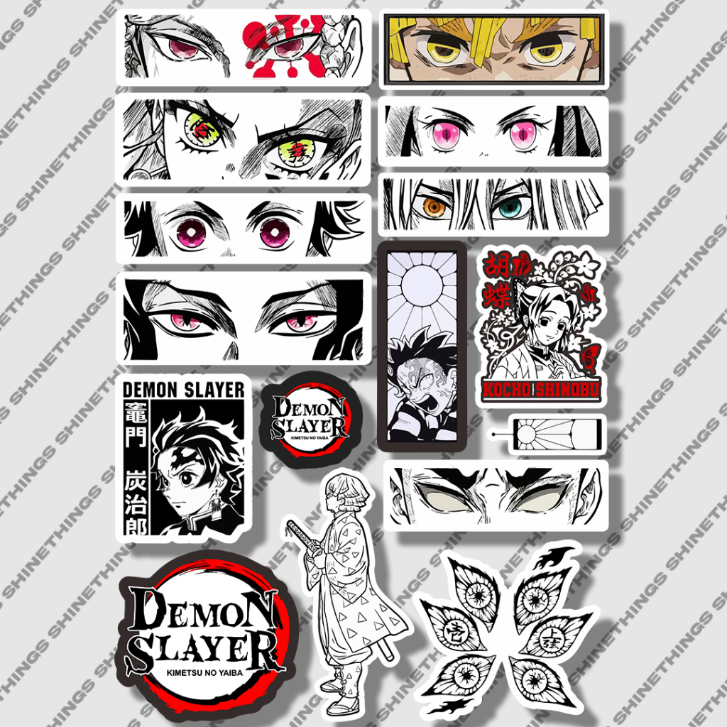 

stiker anime DEMON SLAYER || Sticker KIMETSU NO YAIBA