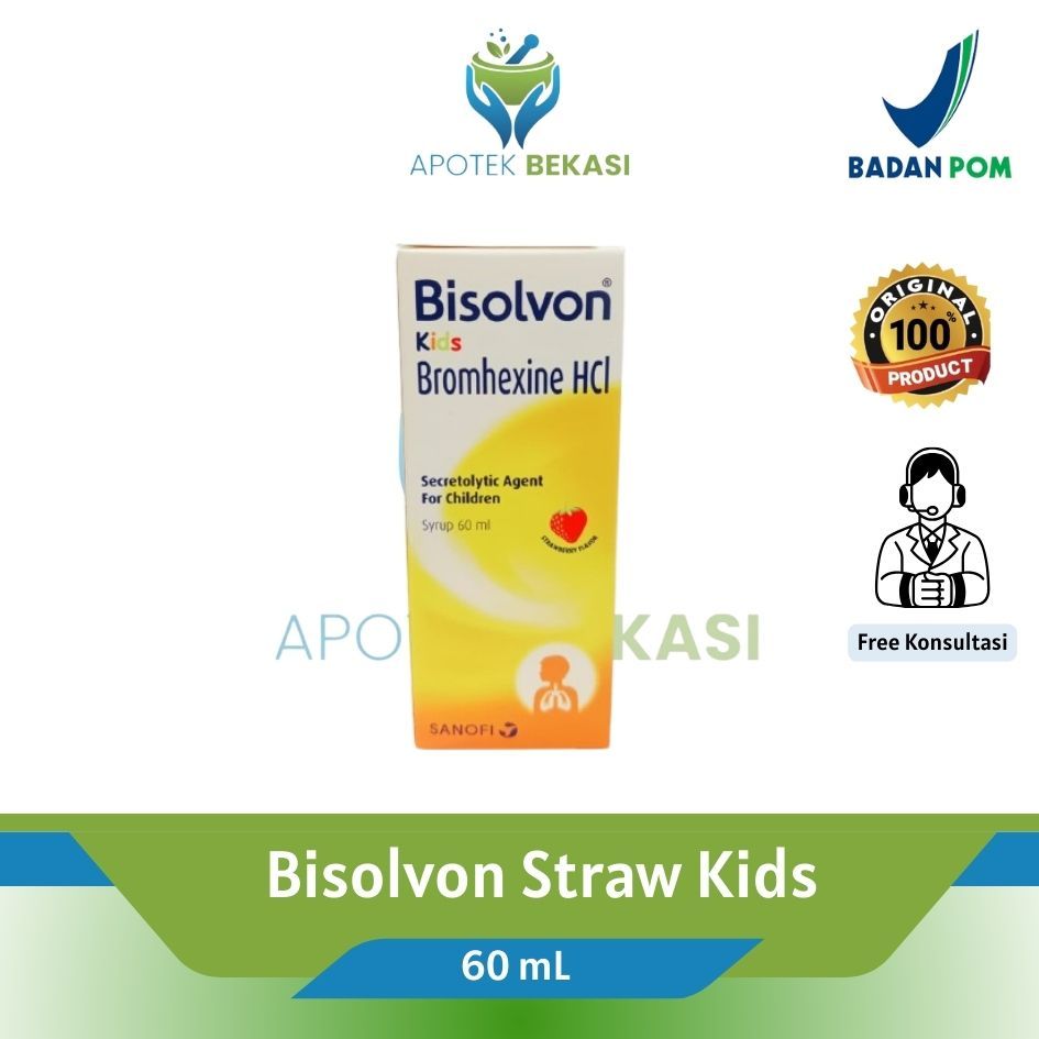 Bisolvon Kids Sirup 60 Ml / Bisolvon Kids Syrup