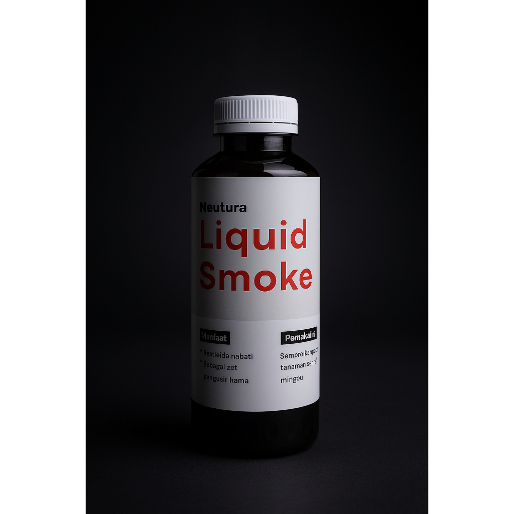 Asap Cair / Bio Oil Hasil Pirolisis Biomassa / Cuka Kayu / Liquid Smoke / Bio Pestisida / Pestisida 