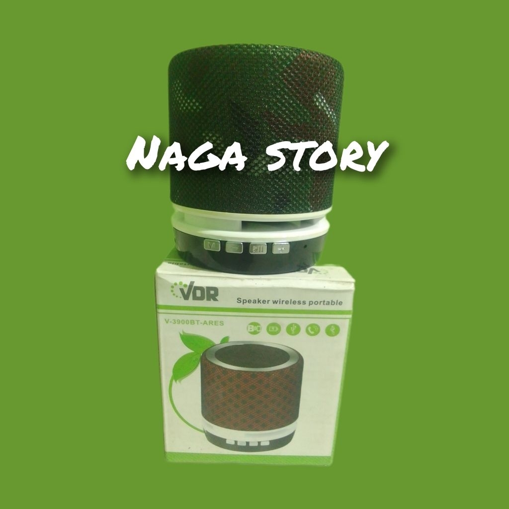 Speaker Bluetooth VDR Bass Isi Lagu MP3