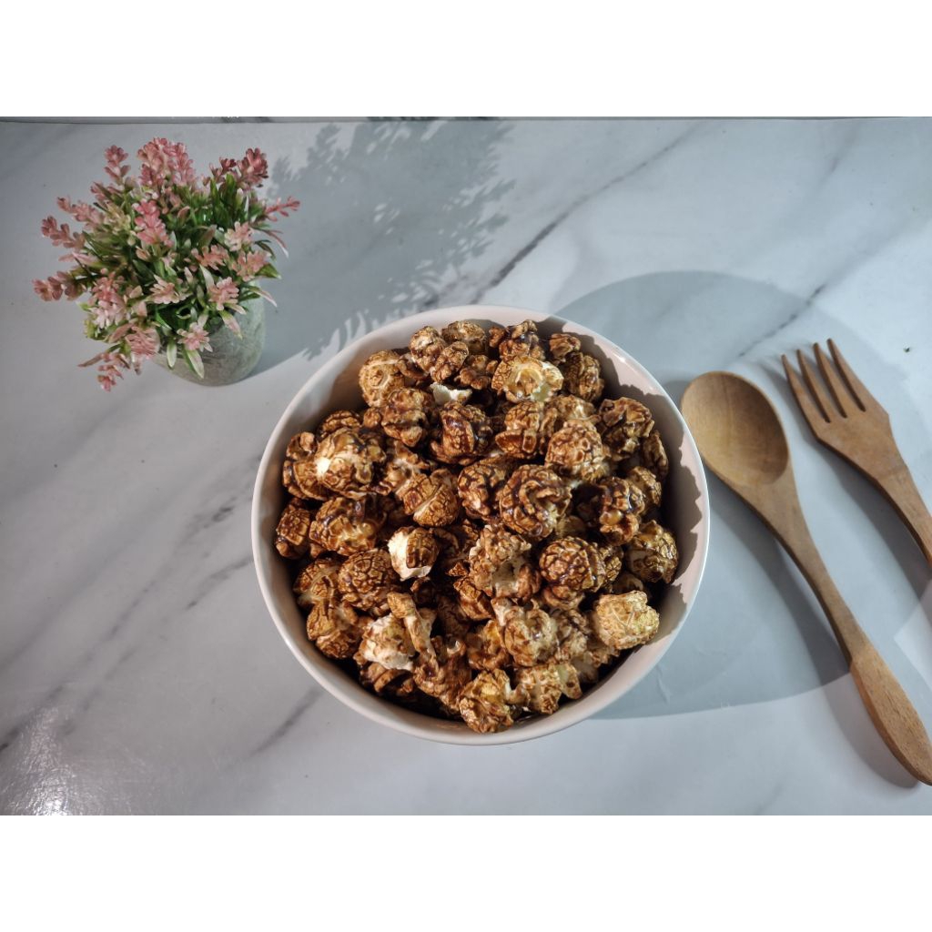 Popcron  Berondong Chocolate & Popcorn Berondong Caramel