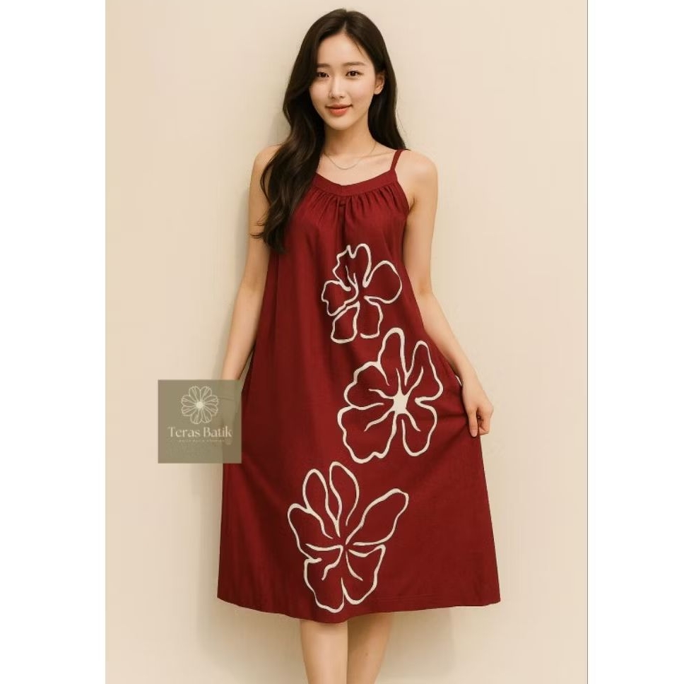 Daster Yukensi Jumbo ~ Daster Jumbo Yukensi tanpa Lengan Dress Yukensi