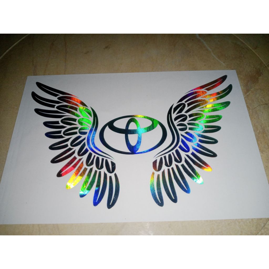 Sticker kaca belakang mobil