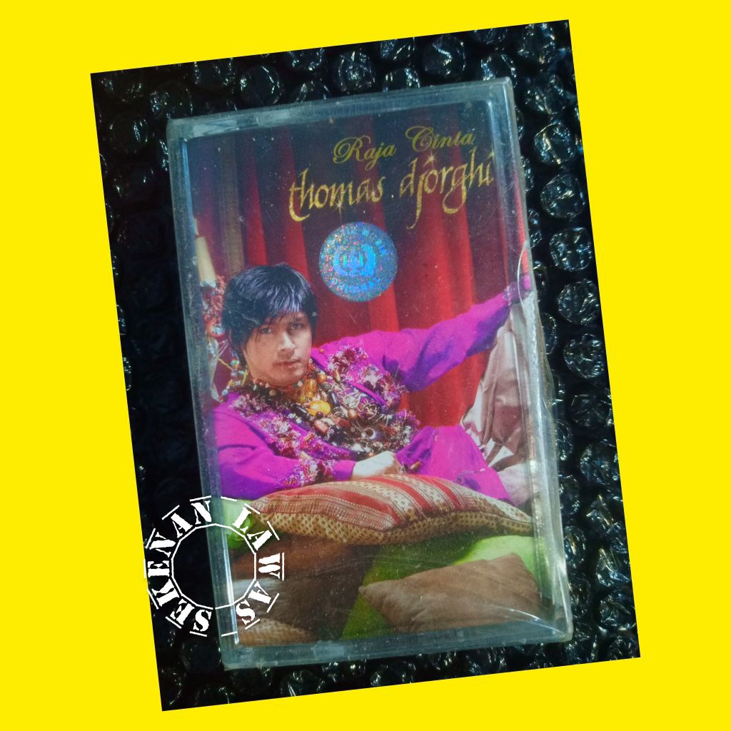 Kaset Dangdut Thomas Djorghi - Raja Cinta (SEGEL/ Chasing Mika Sedikit Retak)