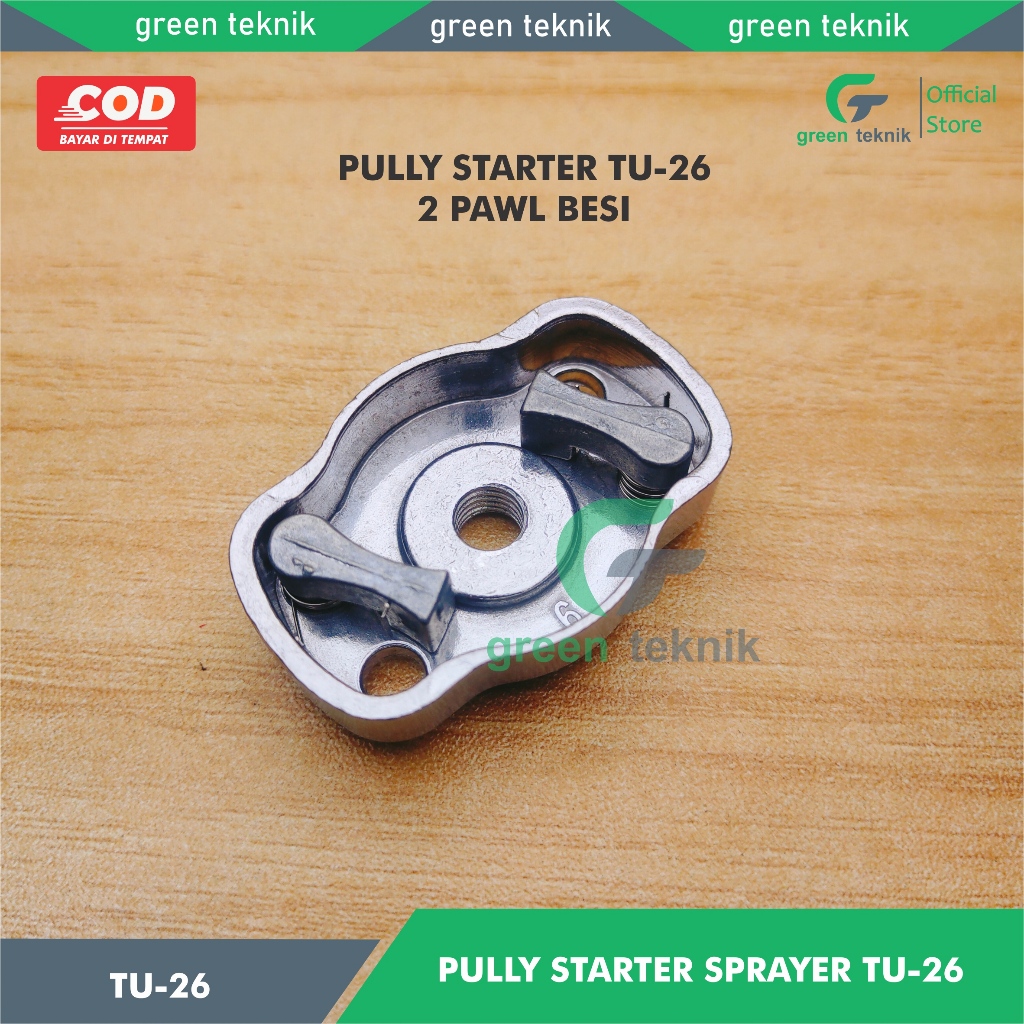 Pully Starter Sprayer Mesin Tu26 2 Kaki Besi