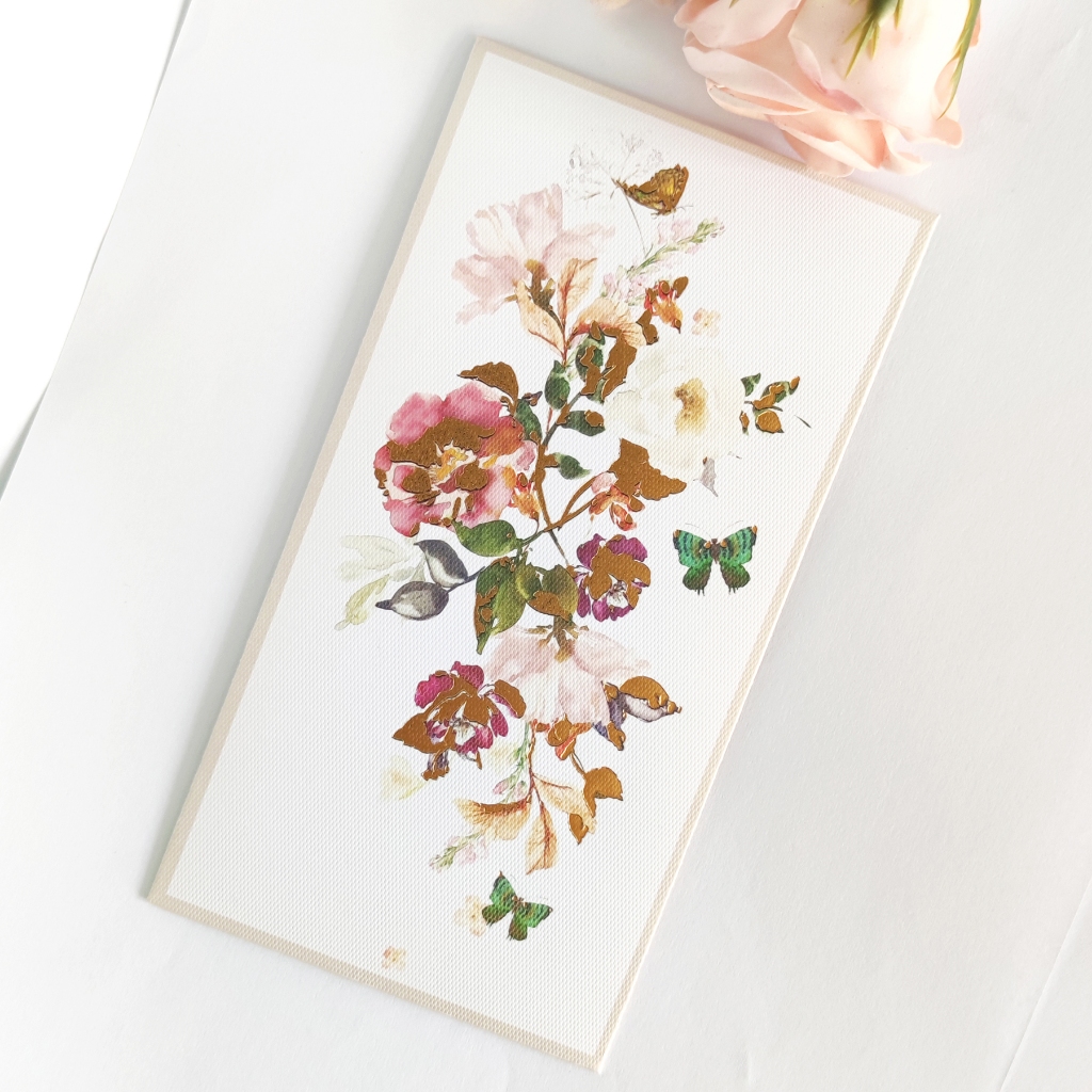 

Amplop Uang Angpao Premium Beige Foil Gold Flower | Amplop Panjang Watercolor Flower Aesthetic | Amplop Lebaran | Angpao Imlek | Amplop Nikah Kondangan