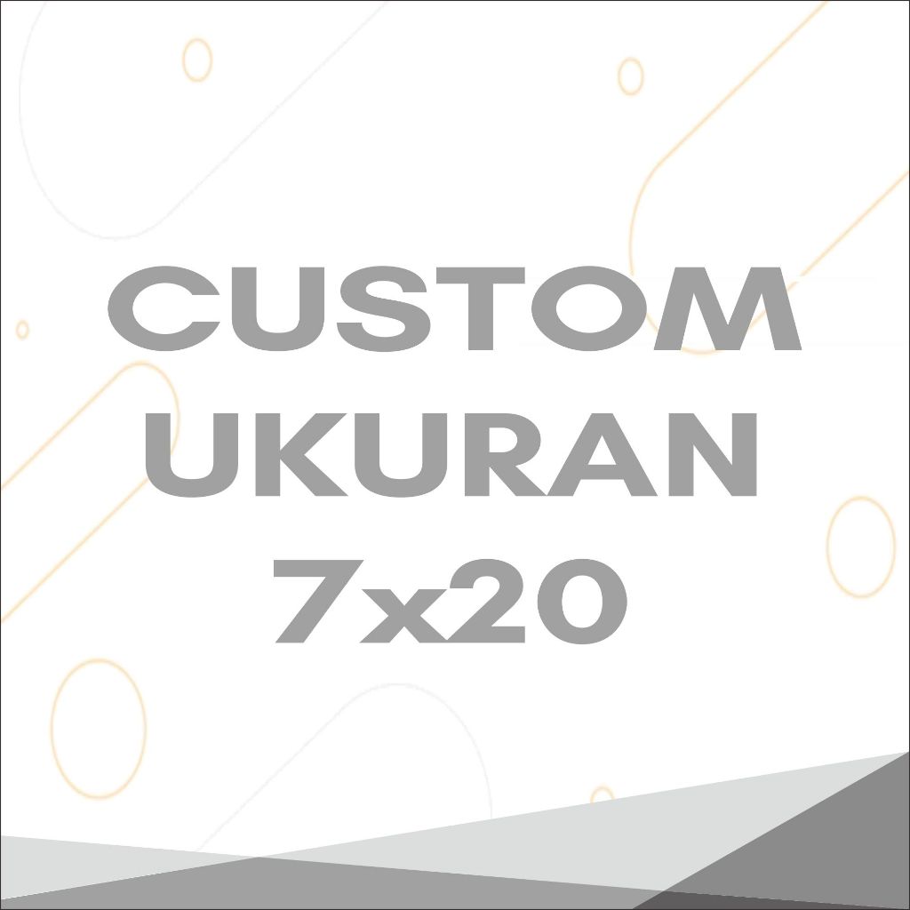 

Stiker Custom Size 14x8 CM