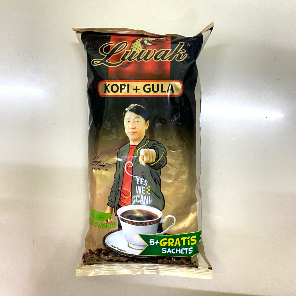 

Luwak Kopi + Gula Isi 5 Gratis 2 Sachets x 23g