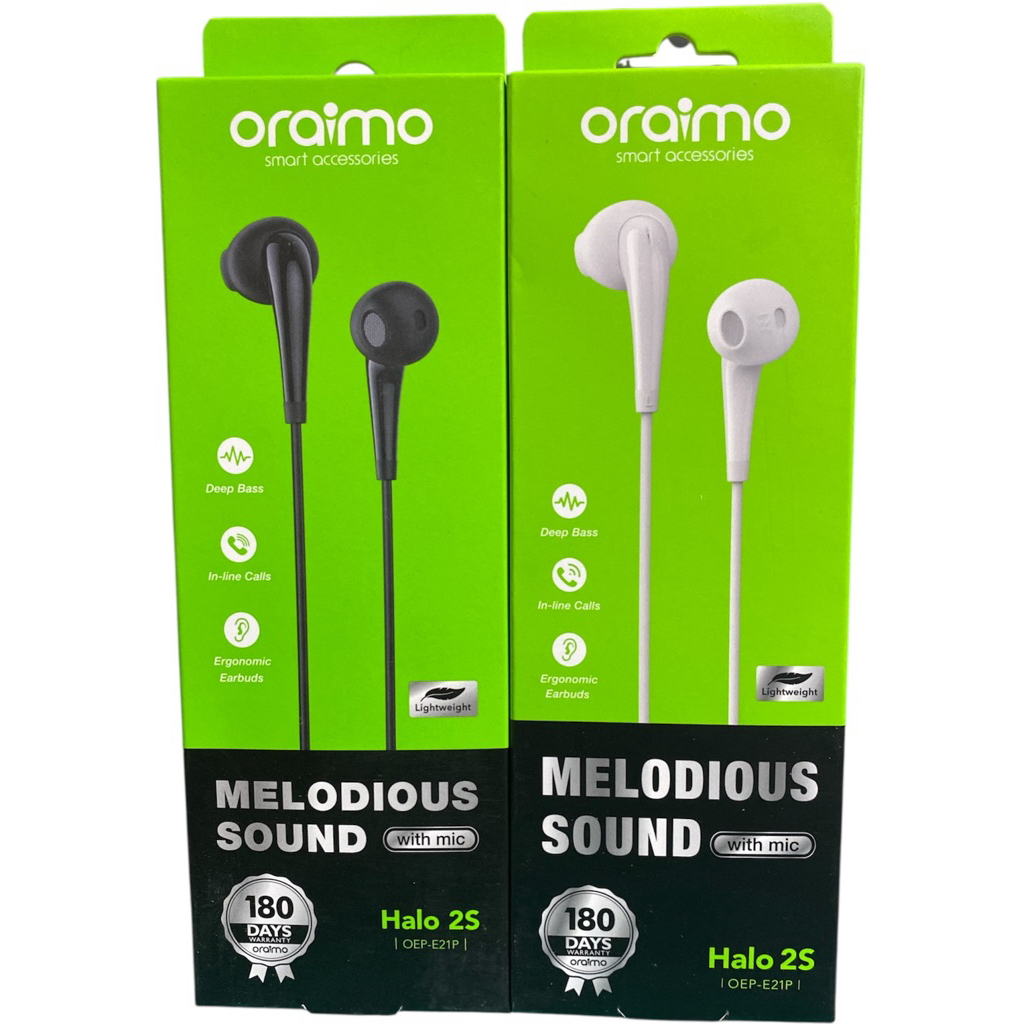 ORAIMO OEP-E21P HEADSET KABEL MEGA SUPER BASS+ WITH MIC