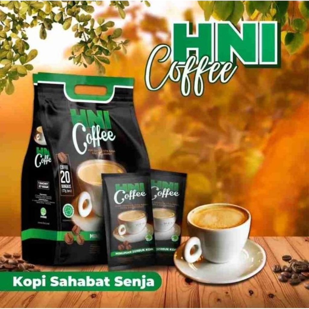 

kopi HNI Coffe kesehatan isi 20 sachet original