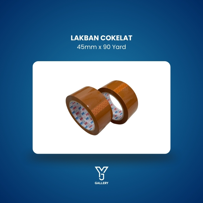 

LAKBAN COKELAT/LAKBAN COKLAT 45mm x 90 Yard/LAKBAN MURAH