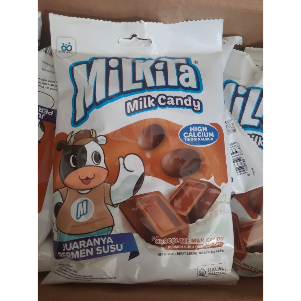 

Milkita Cokelat Premium Candy 1 Pack 30pcs