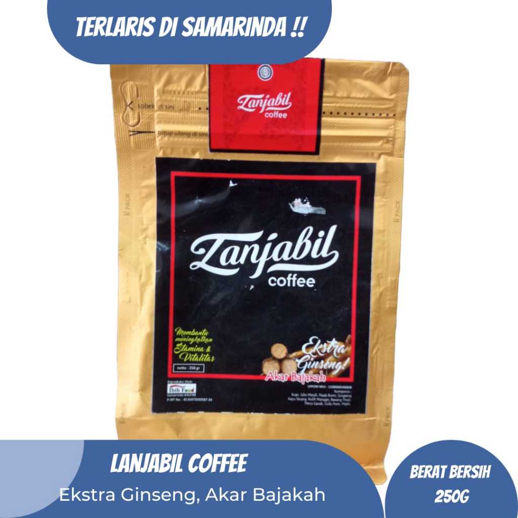 

Kopi Lanjabil Ekstra Ginseng Akar Bajakah Asli Kalimantan – Coffee Herbal Premium Khas Samarinda Balikpapan | Minuman Stamina Tradisional Nusantara 250g