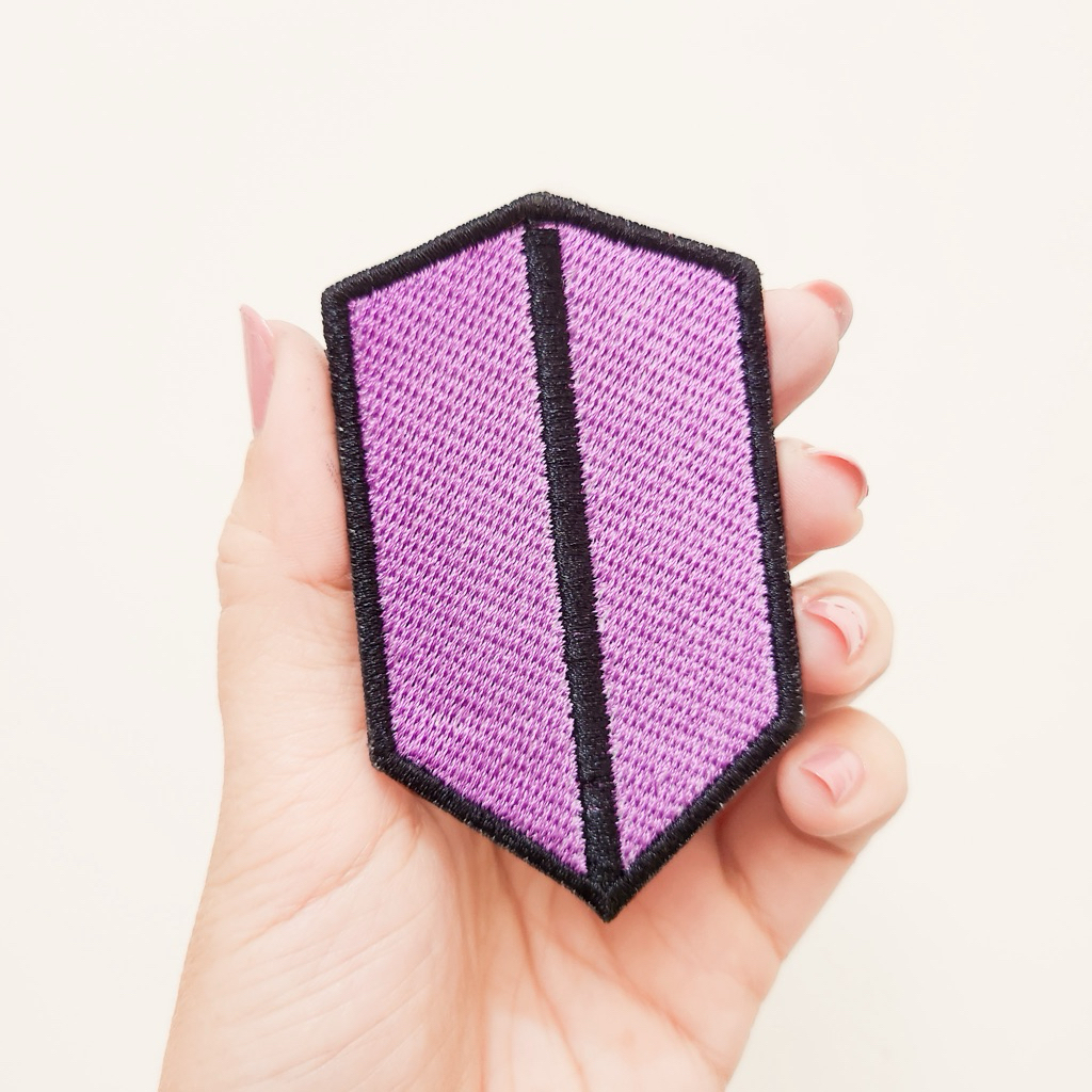 PATCH BORDIR KPOP / I’M ARMY LOGO BADGE BORDIR / IDOL IRON PATCH