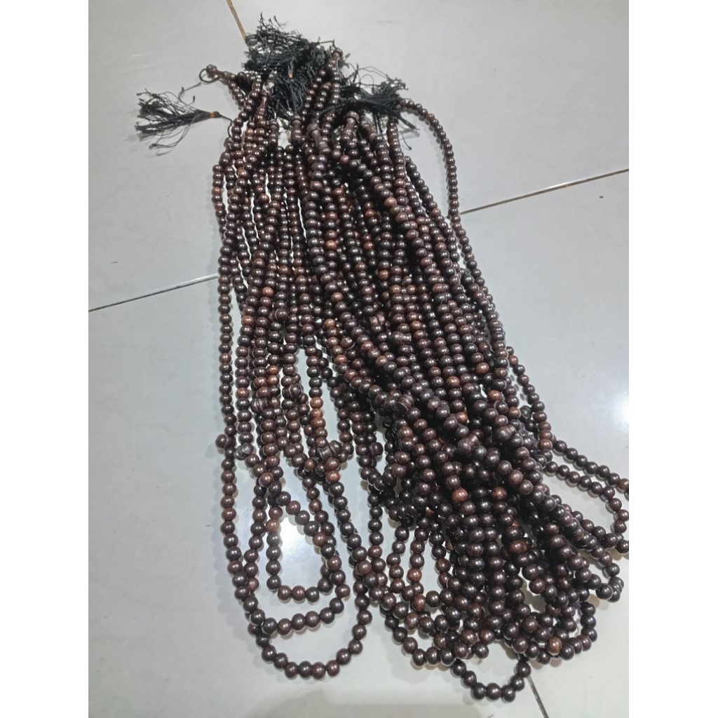 Tasbih Bahan Kayu (asam)