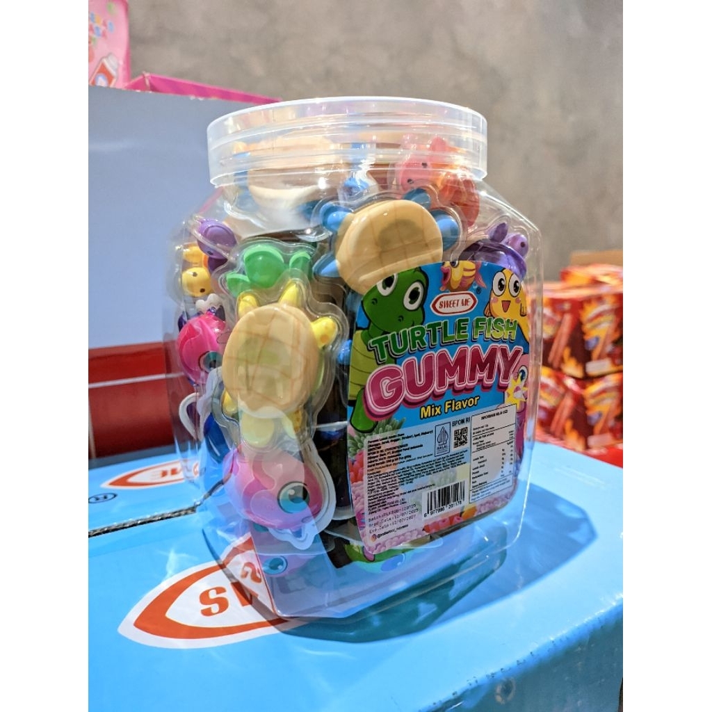

sweet me permen lunak gummy bentuk kura kura viral isi 50pcs