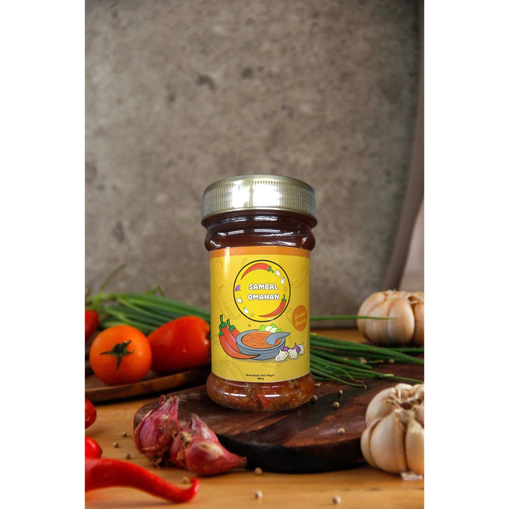 

Sambal Omahan Sambal Bawang 150 ml Sambal Resep Rumahan Sambal Kemasan Sambal Botol