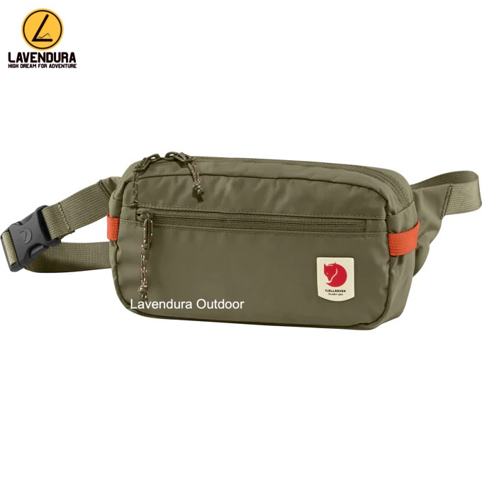 Tas Pinggang Fjallraven High Coast Hip Pack ORIGINAL 100% - Green Fjallraven Fjallraven High Coast H