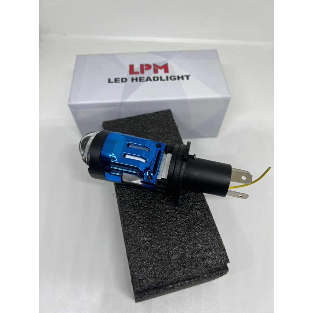 Blled H4 Projector H4 Mini Projector Lens Lensa Motor Mobil Headlight Headlamp