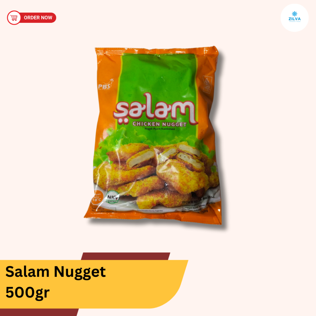 

Salam Nugget 500gr | Salam Nuget Ayam 500gr