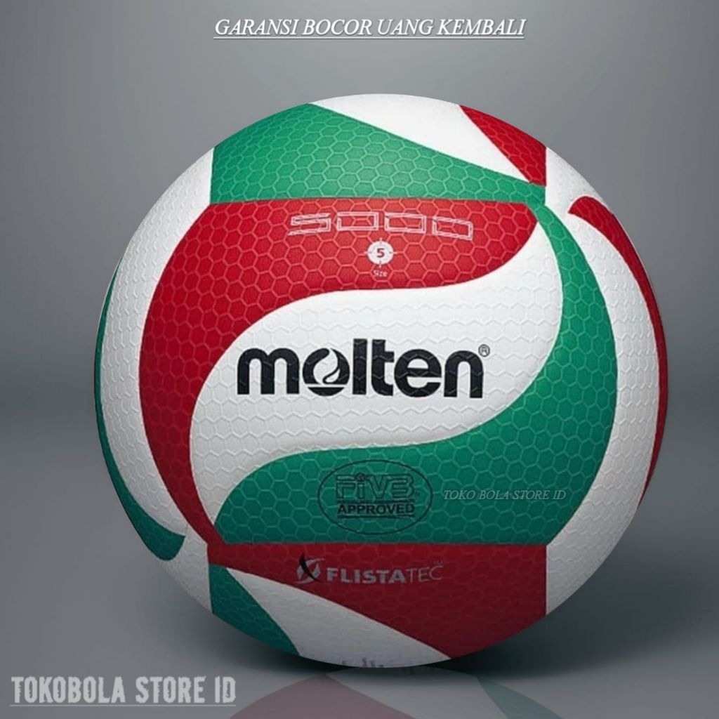 Molten Bola Voli Molten Original Bola Voli Size 5 Import
