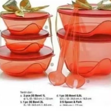 3S bowl tupperware(5)
