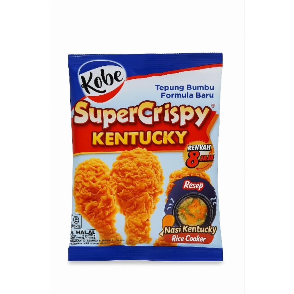 

Kobe Tepung Bumbu Kentucky / Tepung Ayam Goreng Kobe 200 Gram