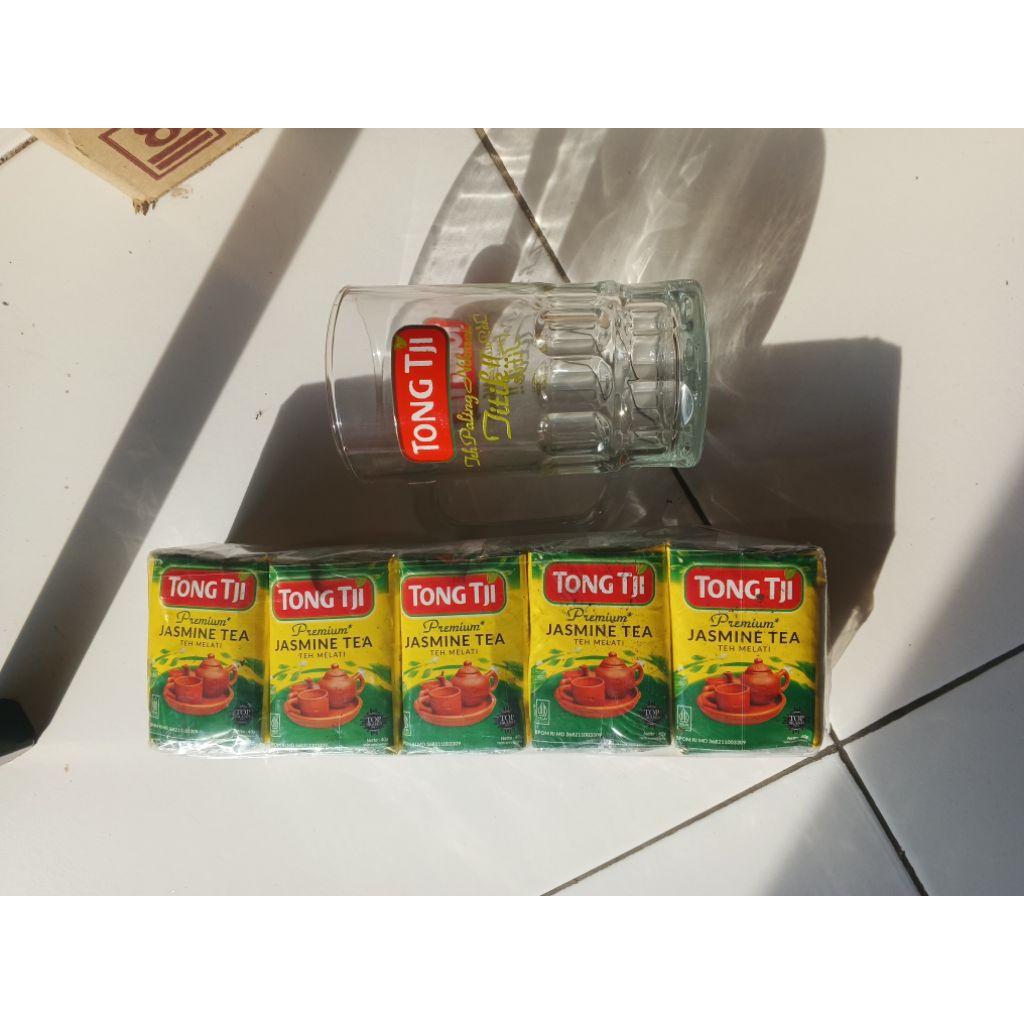 

TONG TJI 1SLOP ISI 5PCS FREE GELAS
