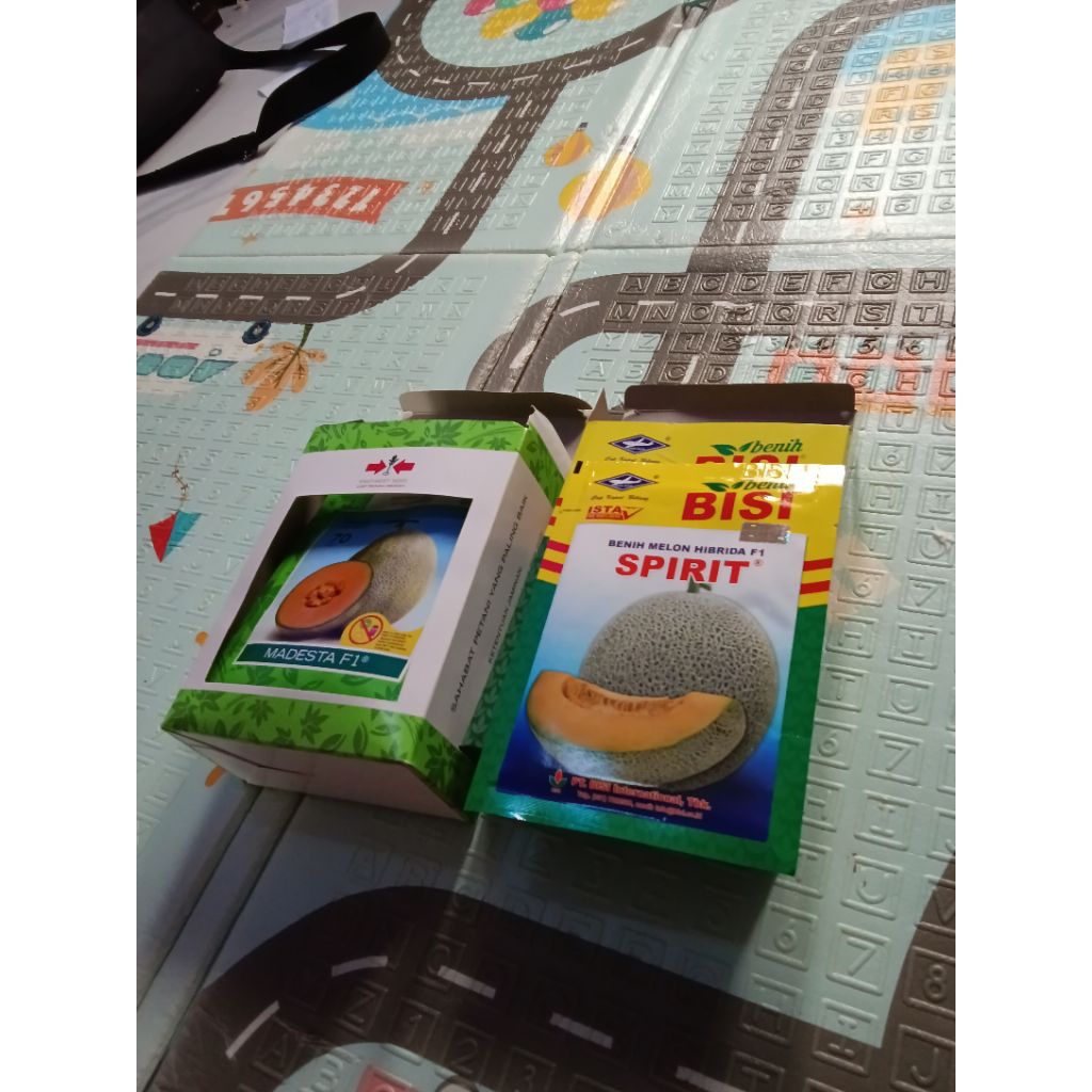 Benih Bibit Melon Spirit F1, Tipe Daging Merah orange (Setipe Madesta F1 BENIH MADESTA SUDAH OFF TID