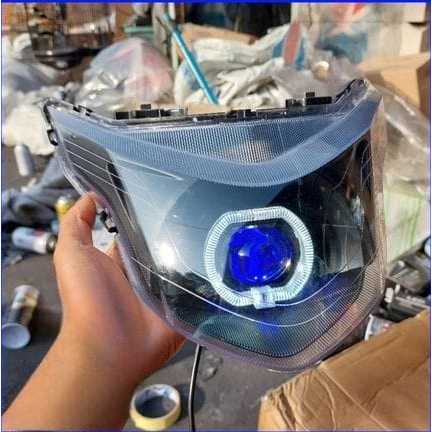LAMPU DEPAN MOTOR HONDA BEAT POP BILED TERANG CRYSTAL